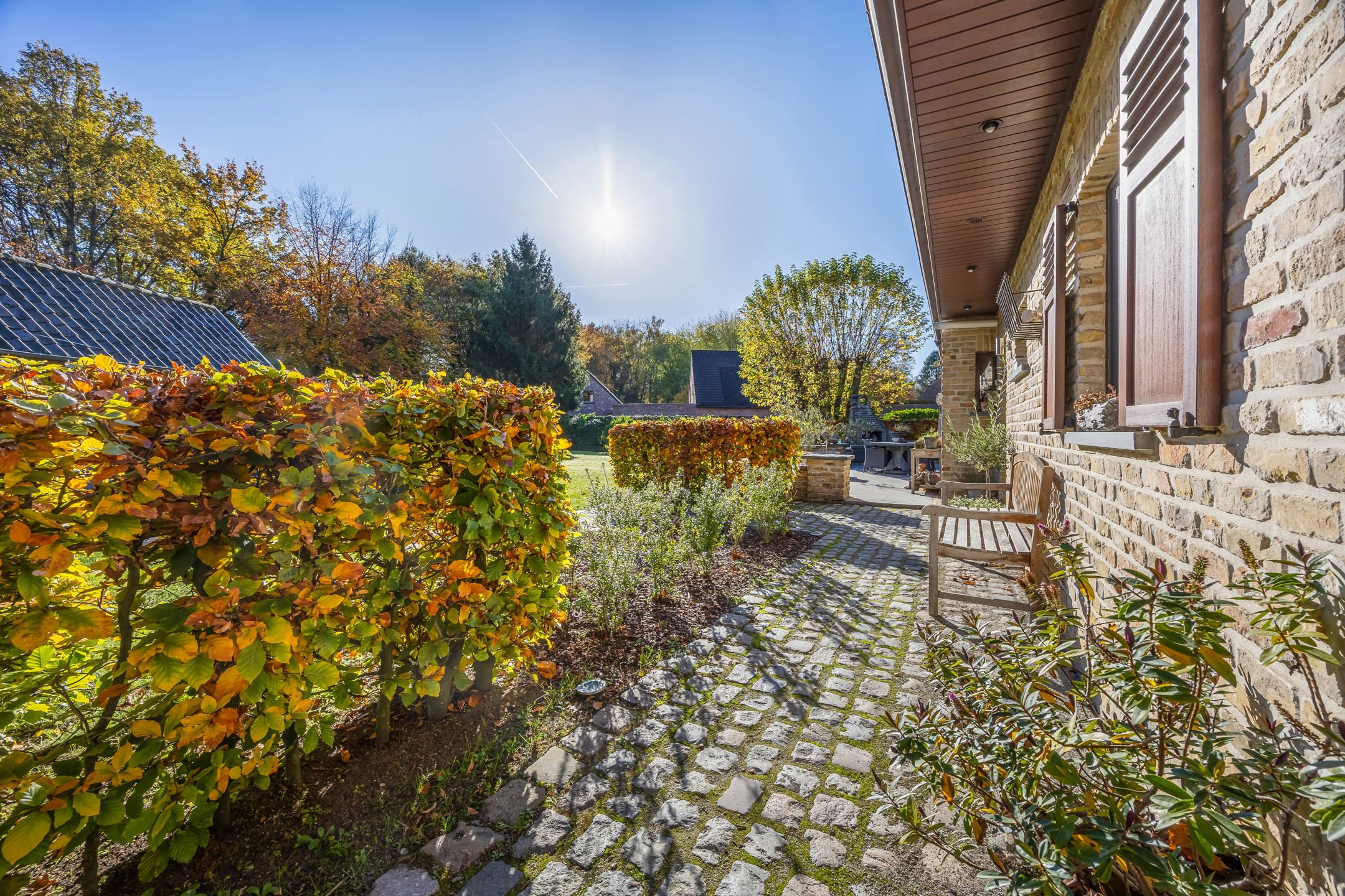 Landhuis met gelijkvloers wonen in groen Schilde foto 22