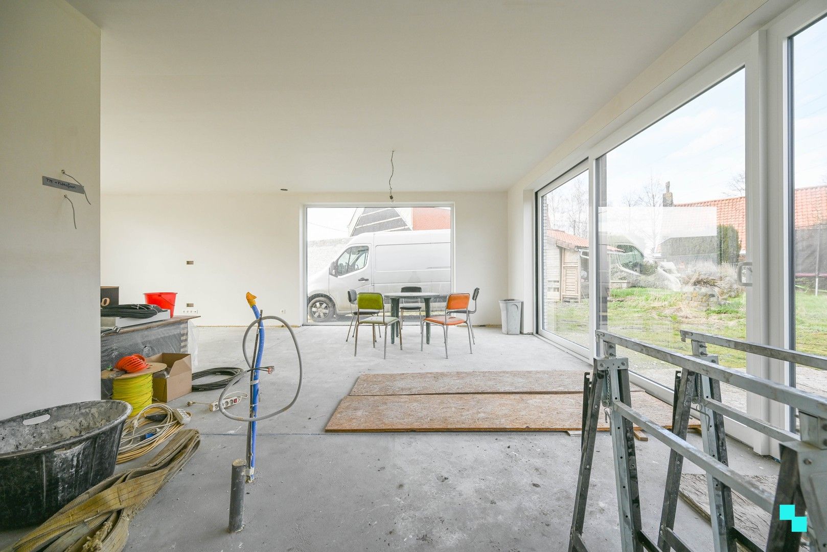 Nieuwbouwwoning met 2 garages te Hulste foto 7