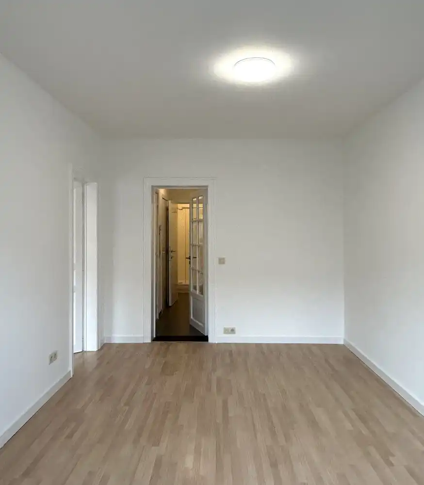 Instapklaar gelijkvloers 1-slaapkamerappartement met ruim terras in Leuven foto 3