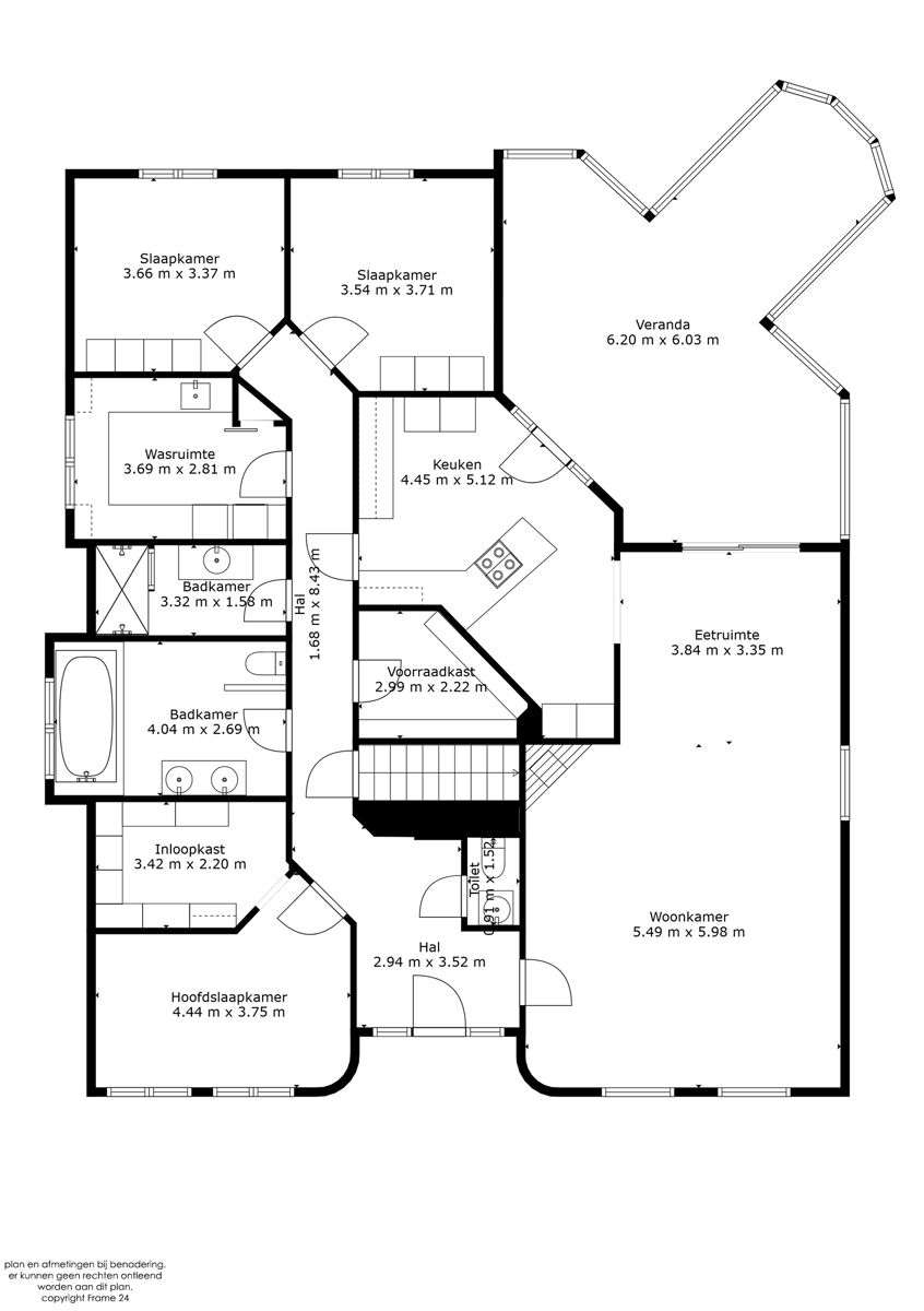 Villa met 4 slpk & werkuis100m2 op 1.290m² grond. foto 48