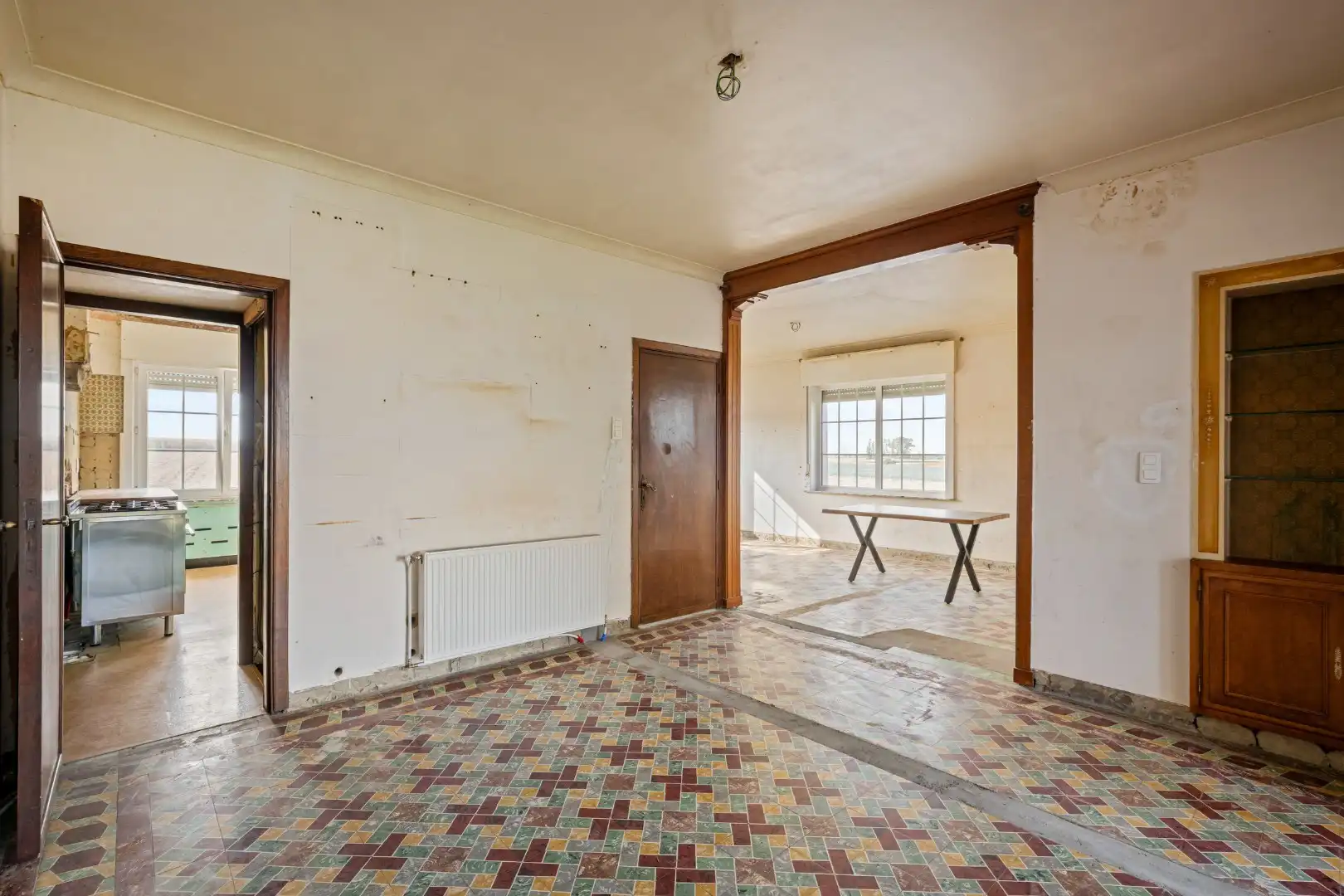 Halfopen woning met garage en fenomenaal uitzicht in Rekkem foto 6