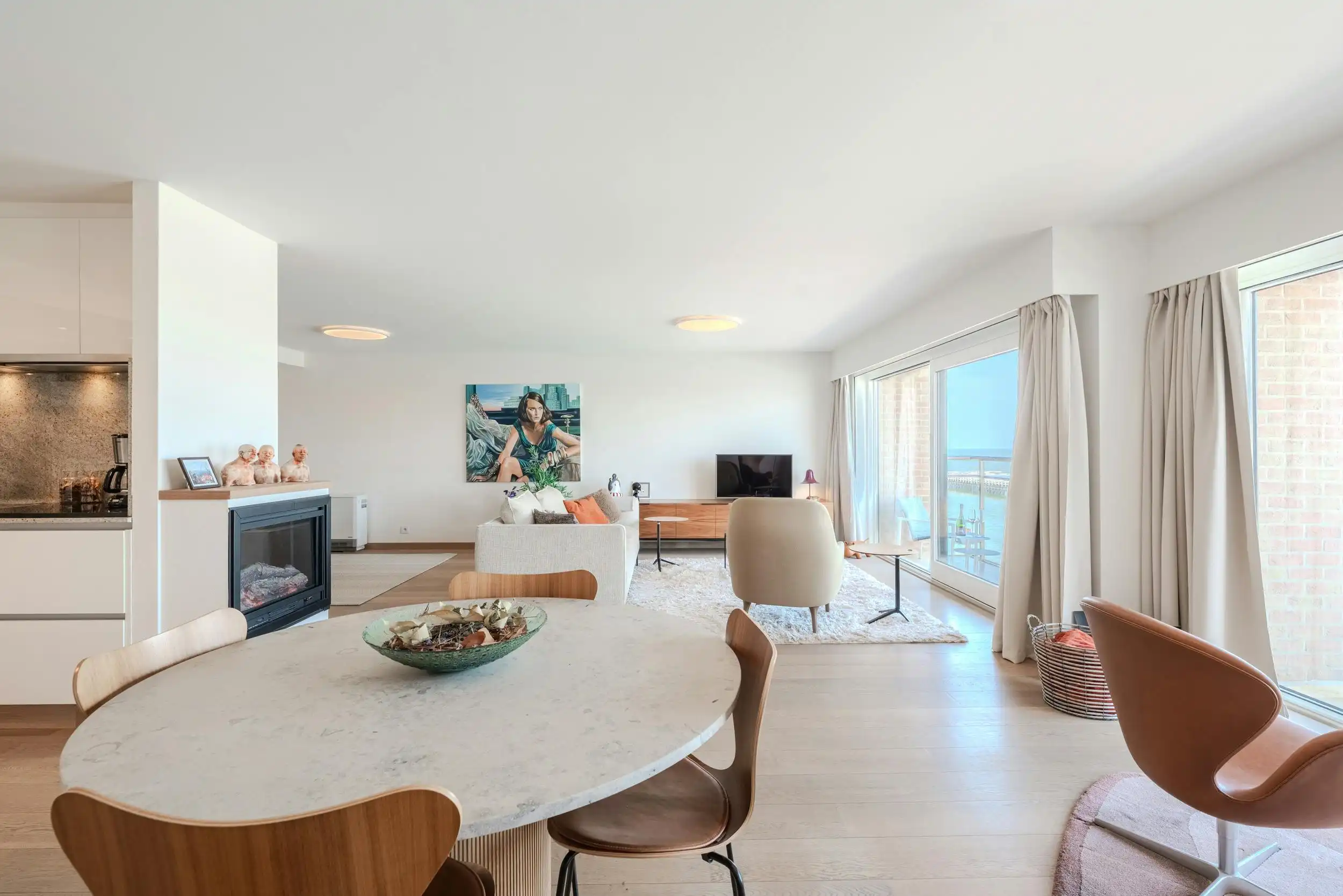 Magnifiek appartement met drie slaapkamers en open zicht foto 3