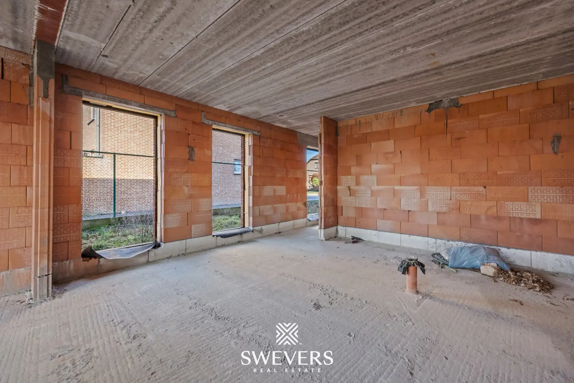 GEEN BTW - Casco nieuwbouwwoning op 4a 45ca in centrum van Koersel foto 14