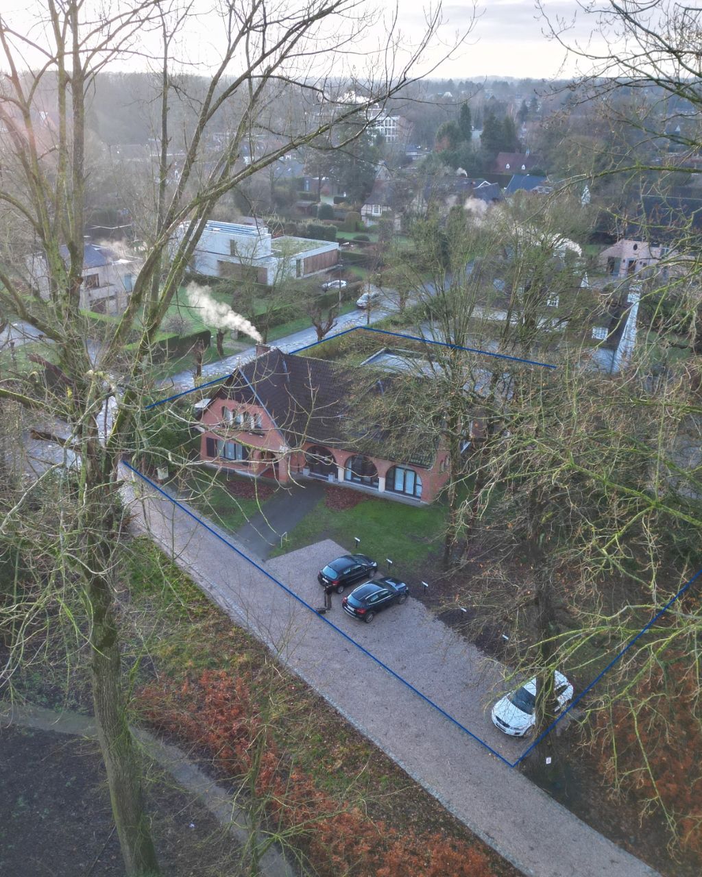 Vrijstaande villa (te renoveren) op slechts 50 meter van de Leie foto 3