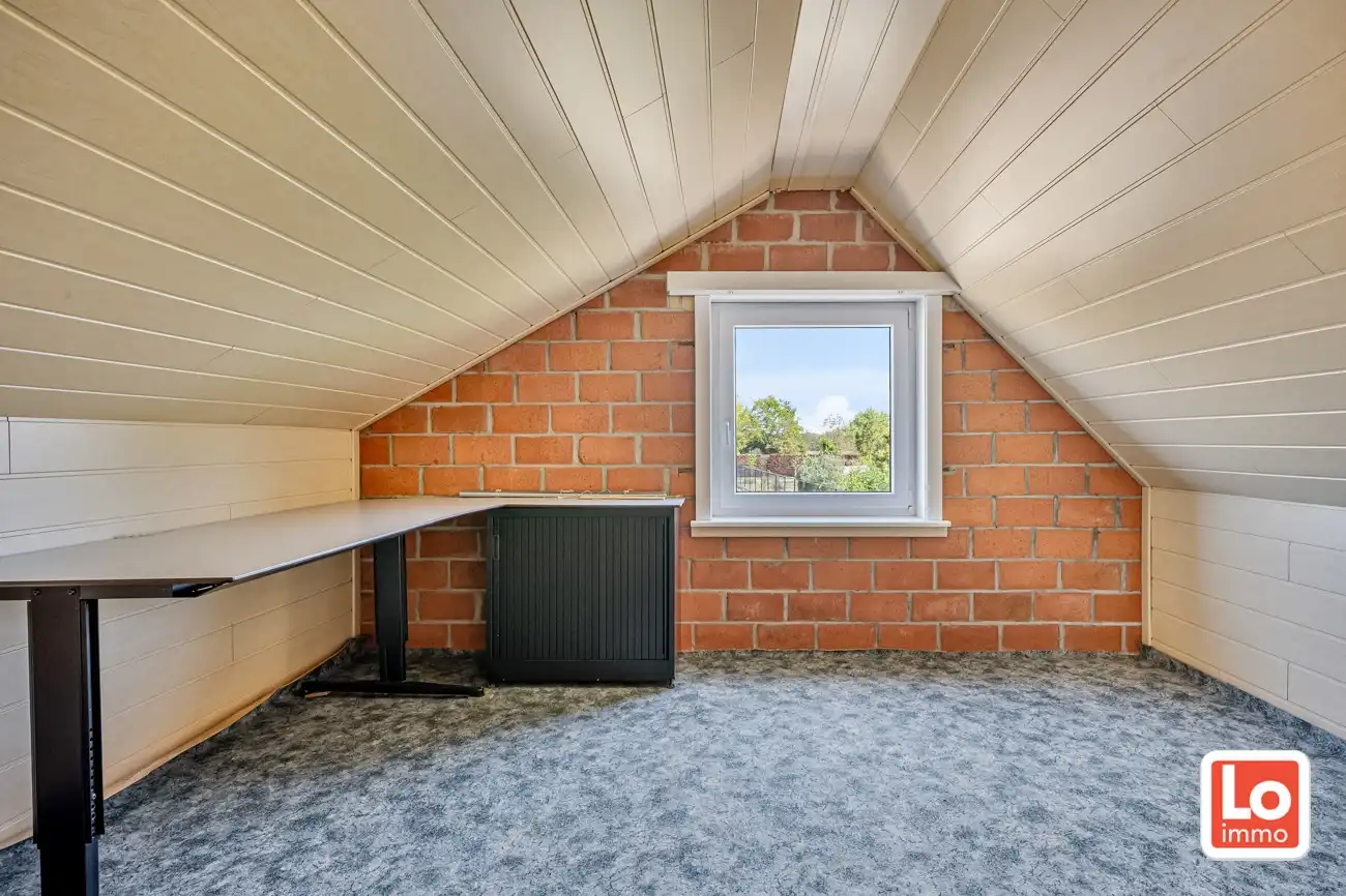 Landelijk gelegen half open woning met ruim bijgebouw (ca. 65m) en grote tuin met open zicht tussen Hijfte en Lochristi. foto 24