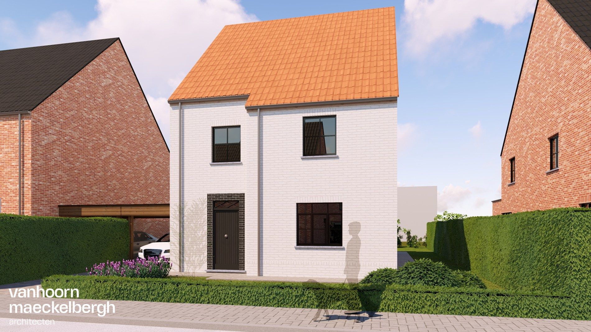 Nieuwbouwvilla in residentiële buurt nabij het centrum van Gistel foto 4