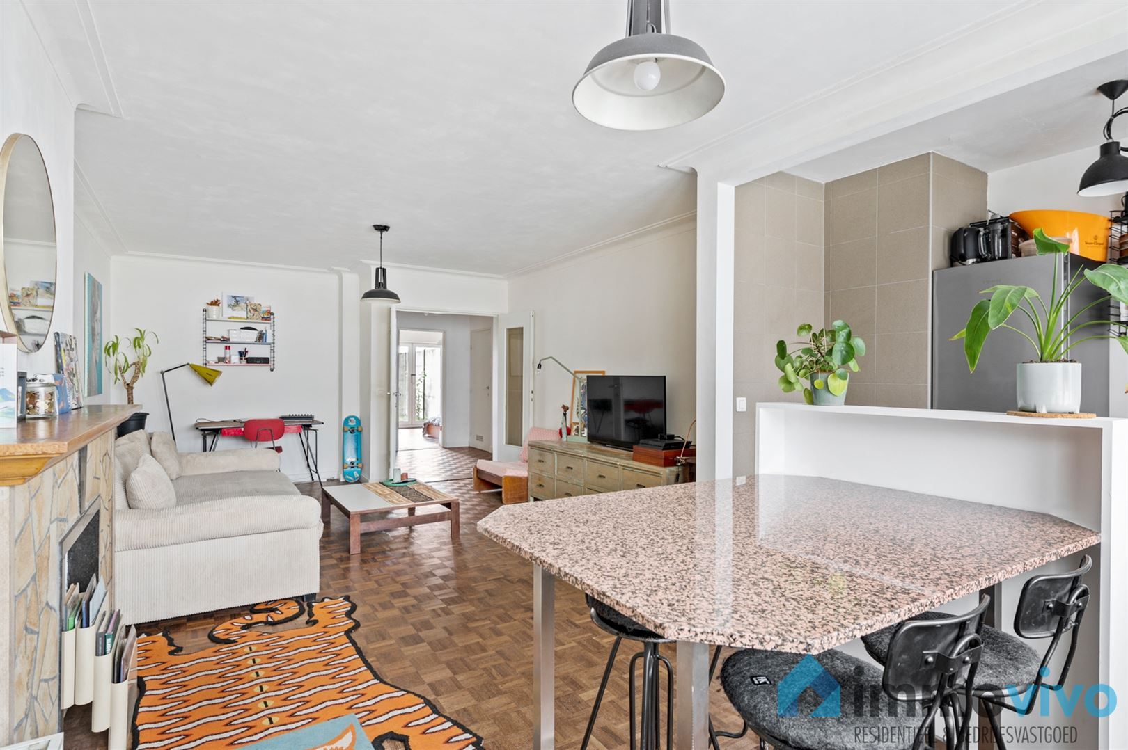 Gelijkvloers appartement met tuin foto 4