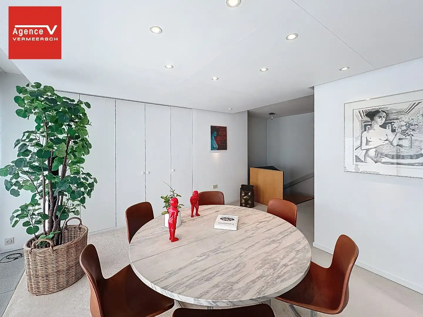 Architecturale penthouse met gevelbrede terrassen voor- én achteraan op tweede lijn van Zee.  foto 4