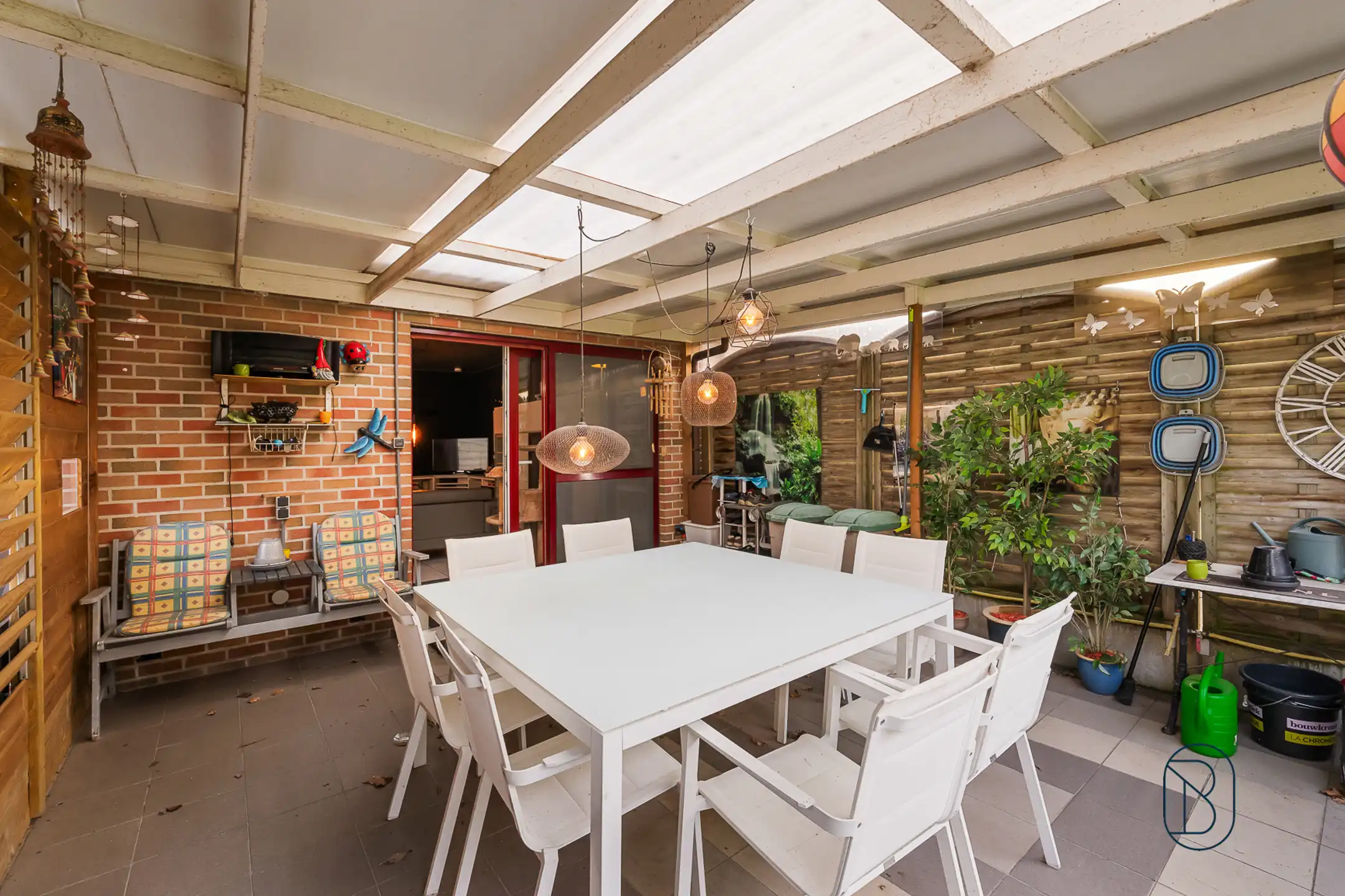 Instapklare HOB met 3 slk garage en tuin in Marke foto 8