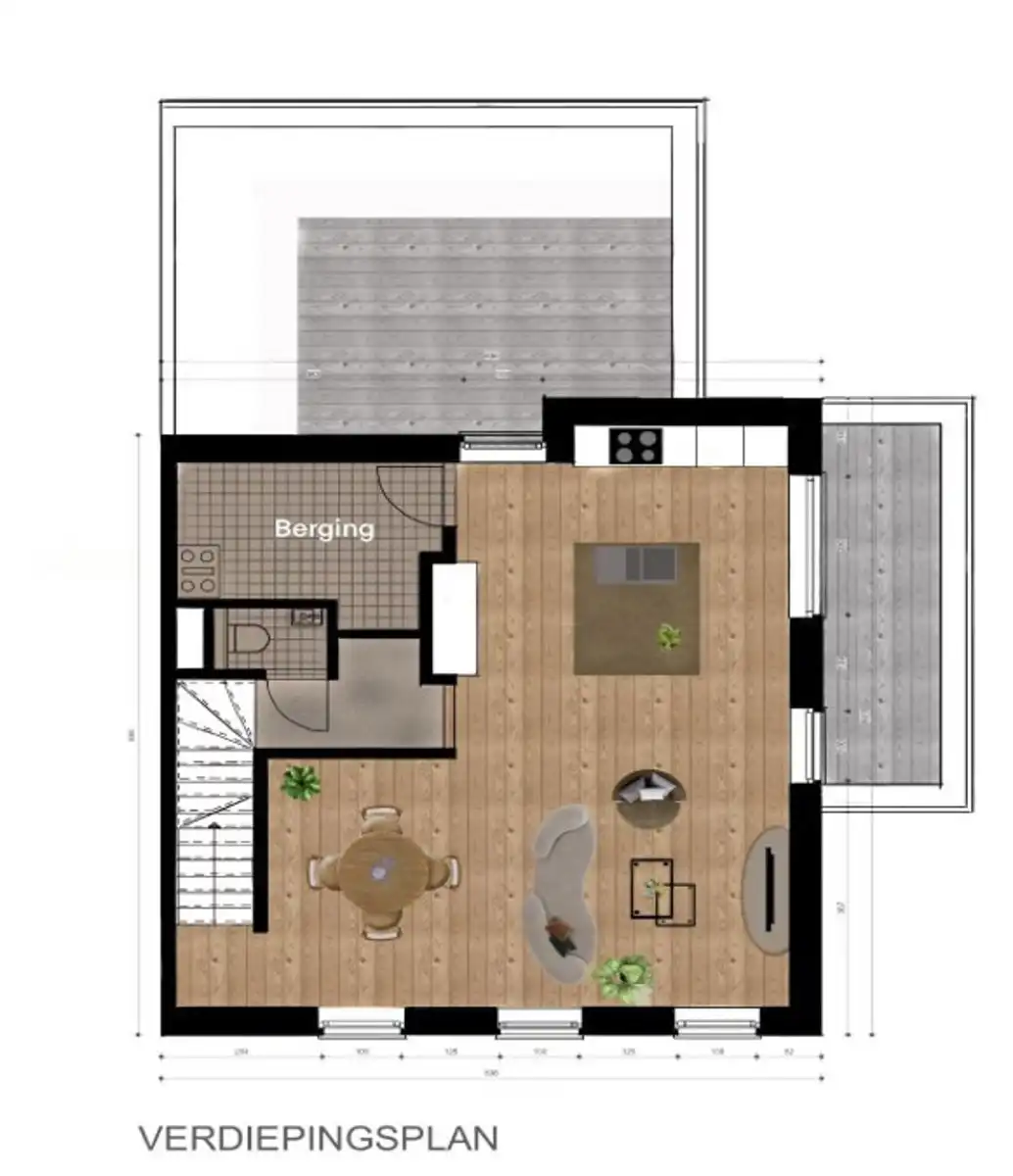 Luxe duplex appartement met 3 slaapkamers OPLEVERING 08/2026 foto 7