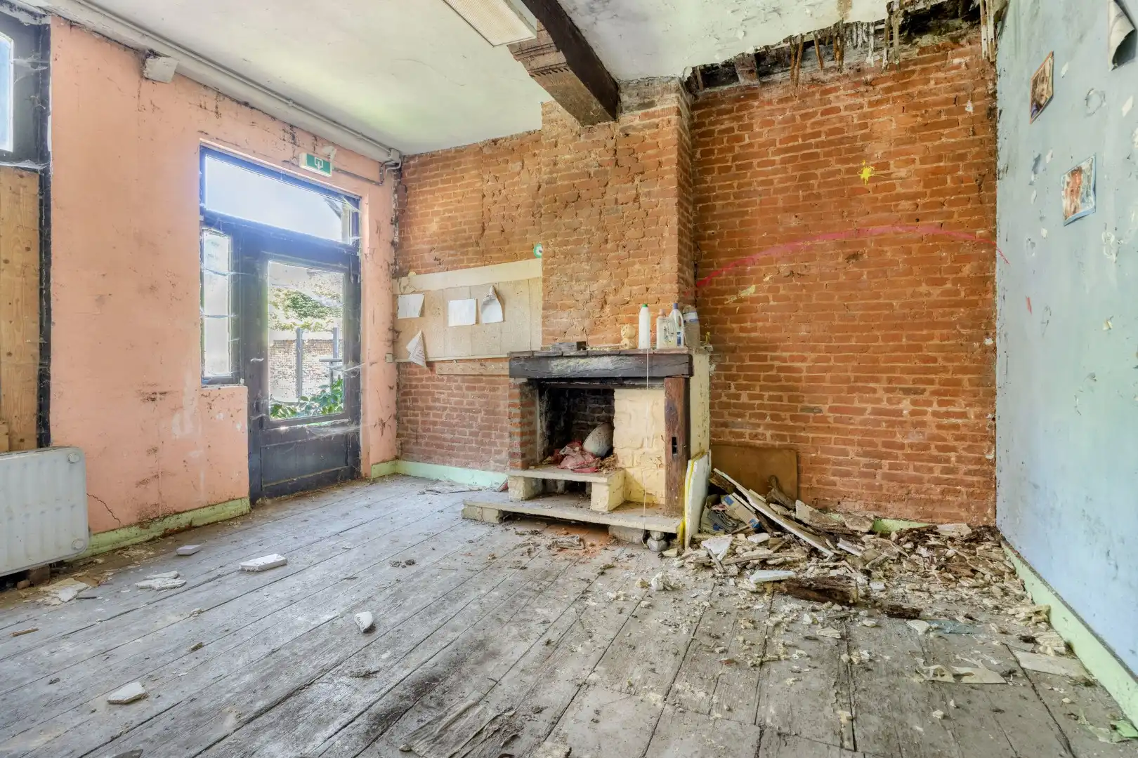 Te renoveren woning met stadstuin in hartje Halle foto 5