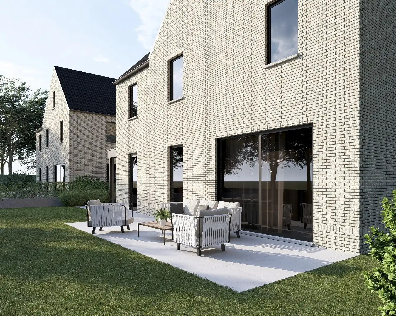 Vrijstaande Bijna Energie Neutrale nieuwbouwwoning op een perceel van 6a22ca op een rustige locatie te Voorshoven, Neeroeteren!  foto 4