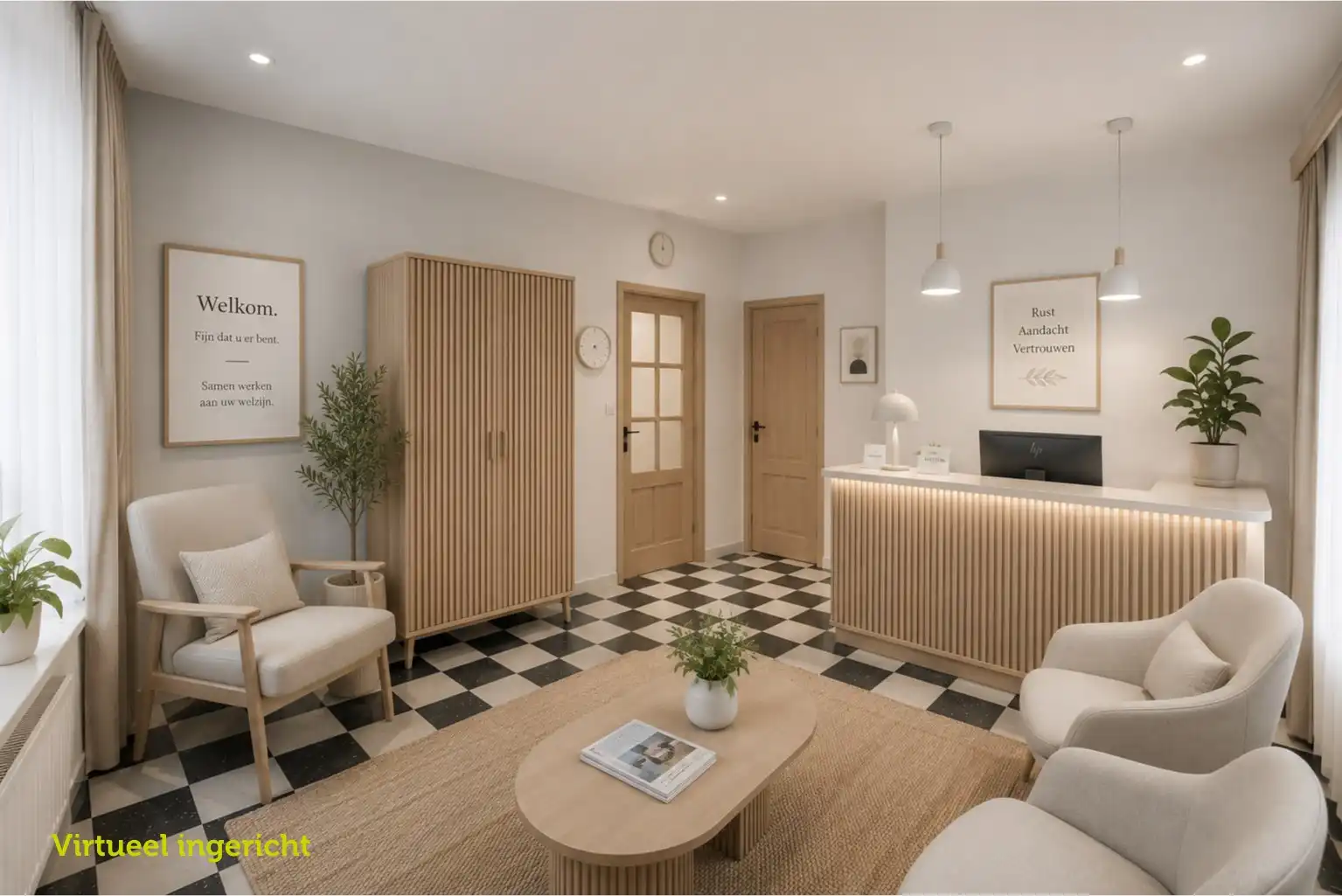 Casco woning met kantoorfunctie, ruime garage en een knusse binnenkoer foto 7