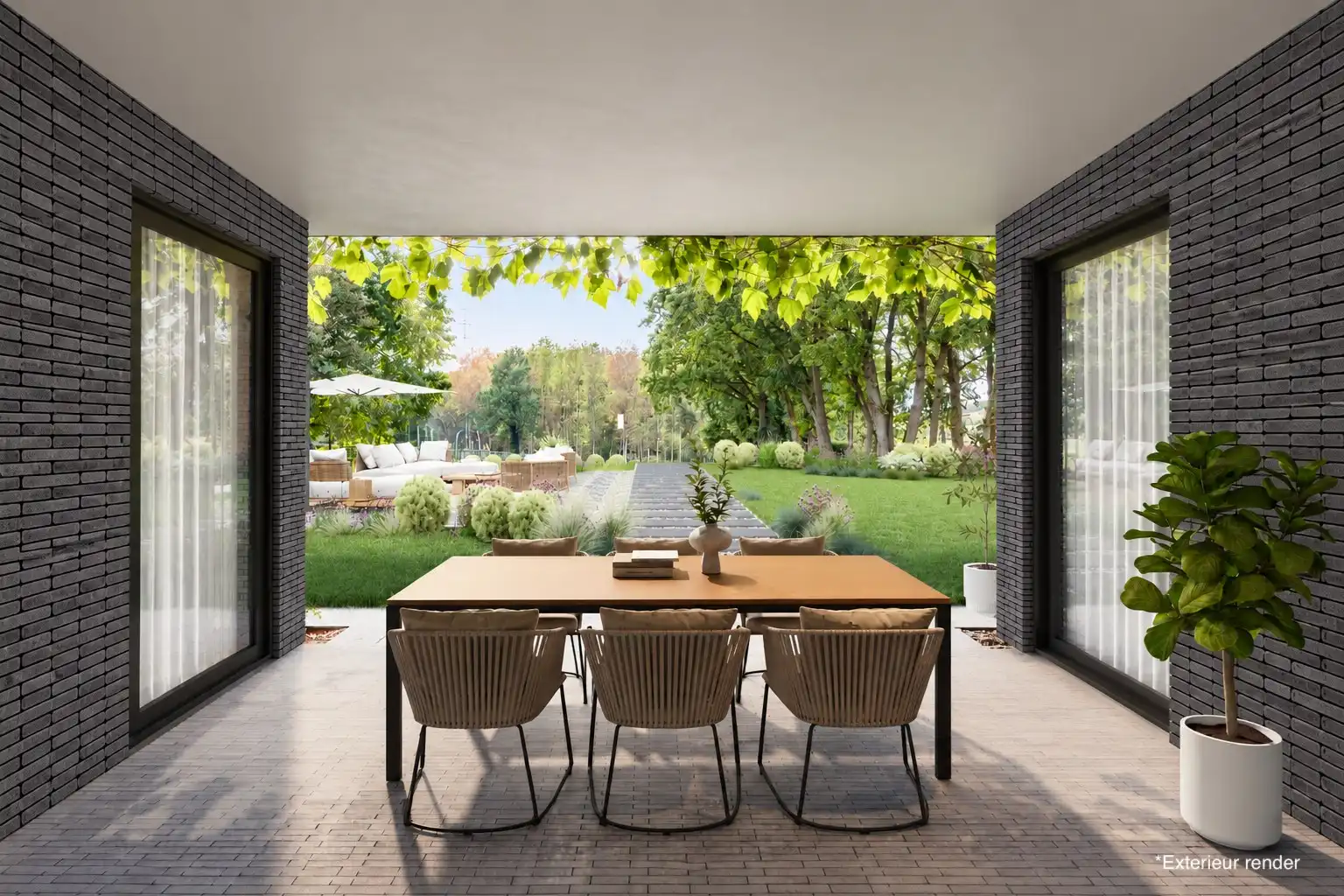 Prachtige architectenwoning ( vergund als 2 eengezinswoningen) met uitbreidingsmogelijkheden op 36 are 65 ca . foto 35