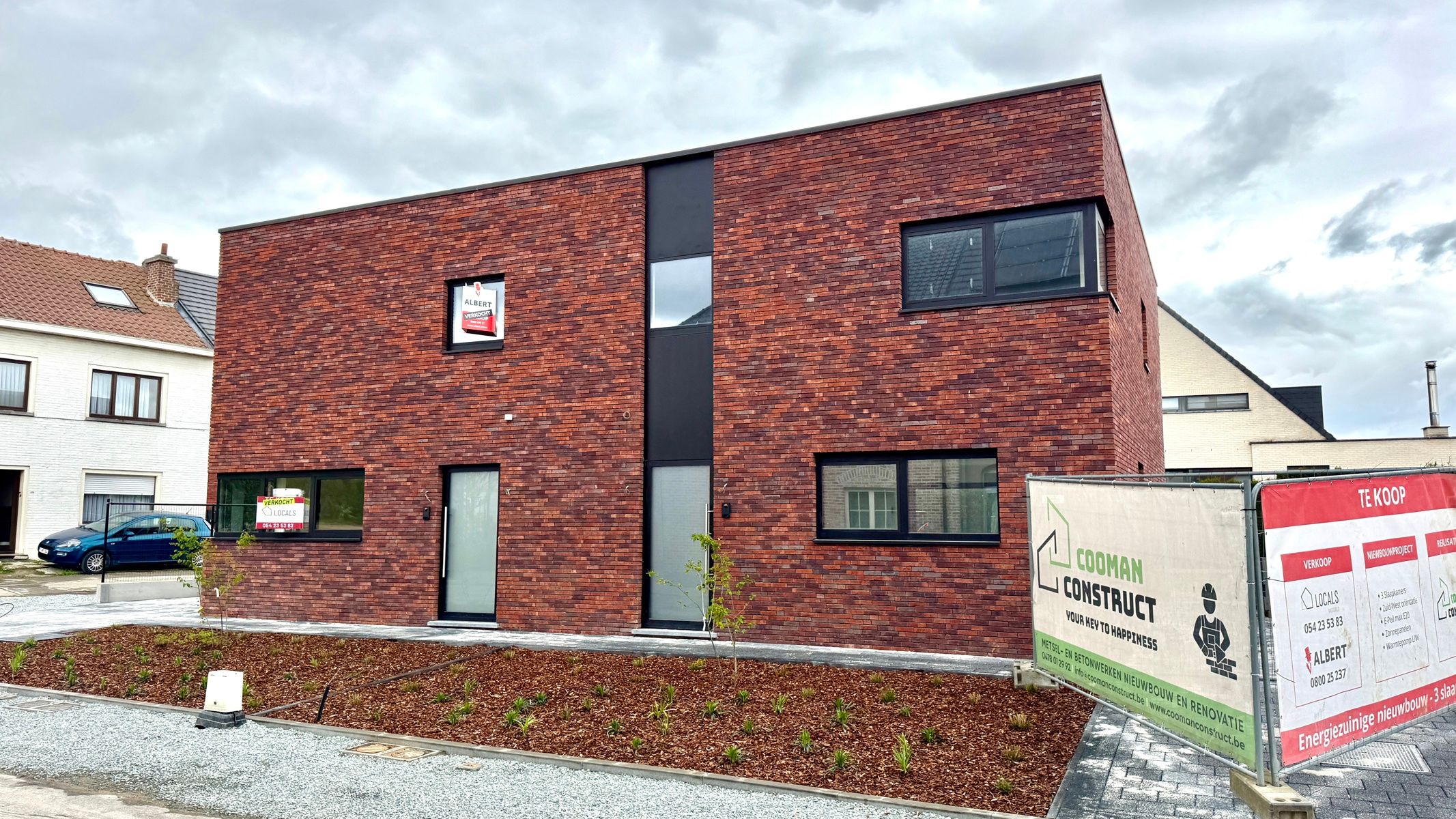 Vier nieuwbouwwoningen met 3 slaapkamers op een toplocatie foto 3
