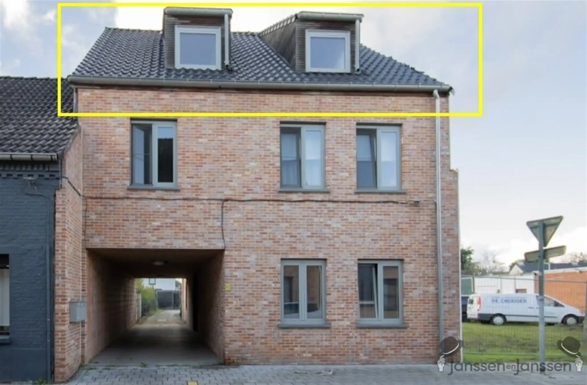 Appartement van 53 m² op de 2de verdieping met 1 slaapkamer en terras van 28 m² foto 3