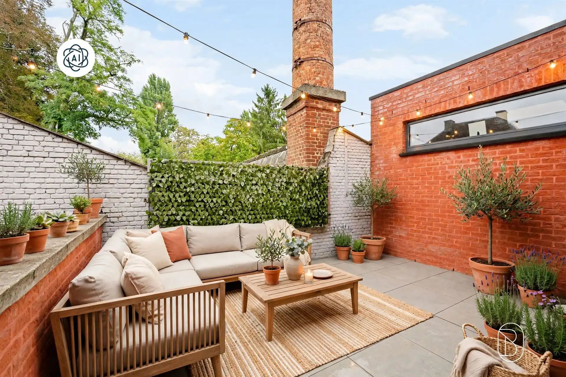 Leuk appartement met gezellig terras, 3 slk en carport.  foto 3