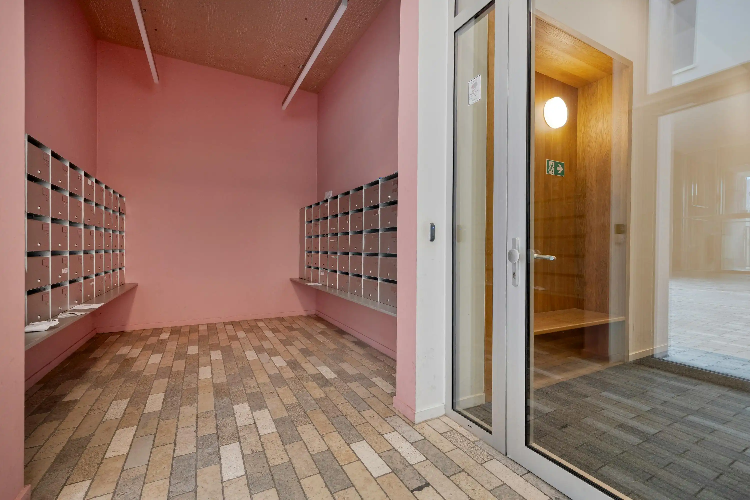 Penthouse Studio met zicht op Tour & Taxis Te koop  foto 19
