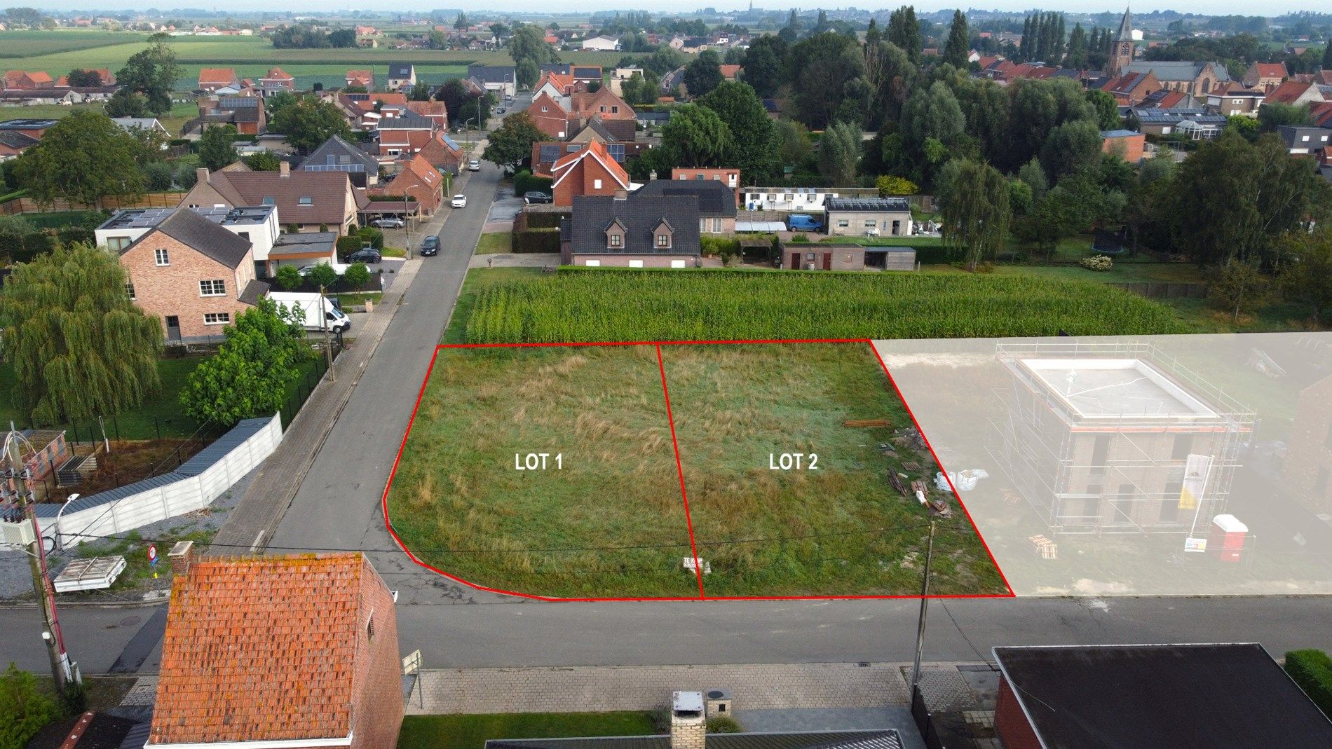 Residentiële bouwgrond in landelijke gemeente Jonkershove foto 1