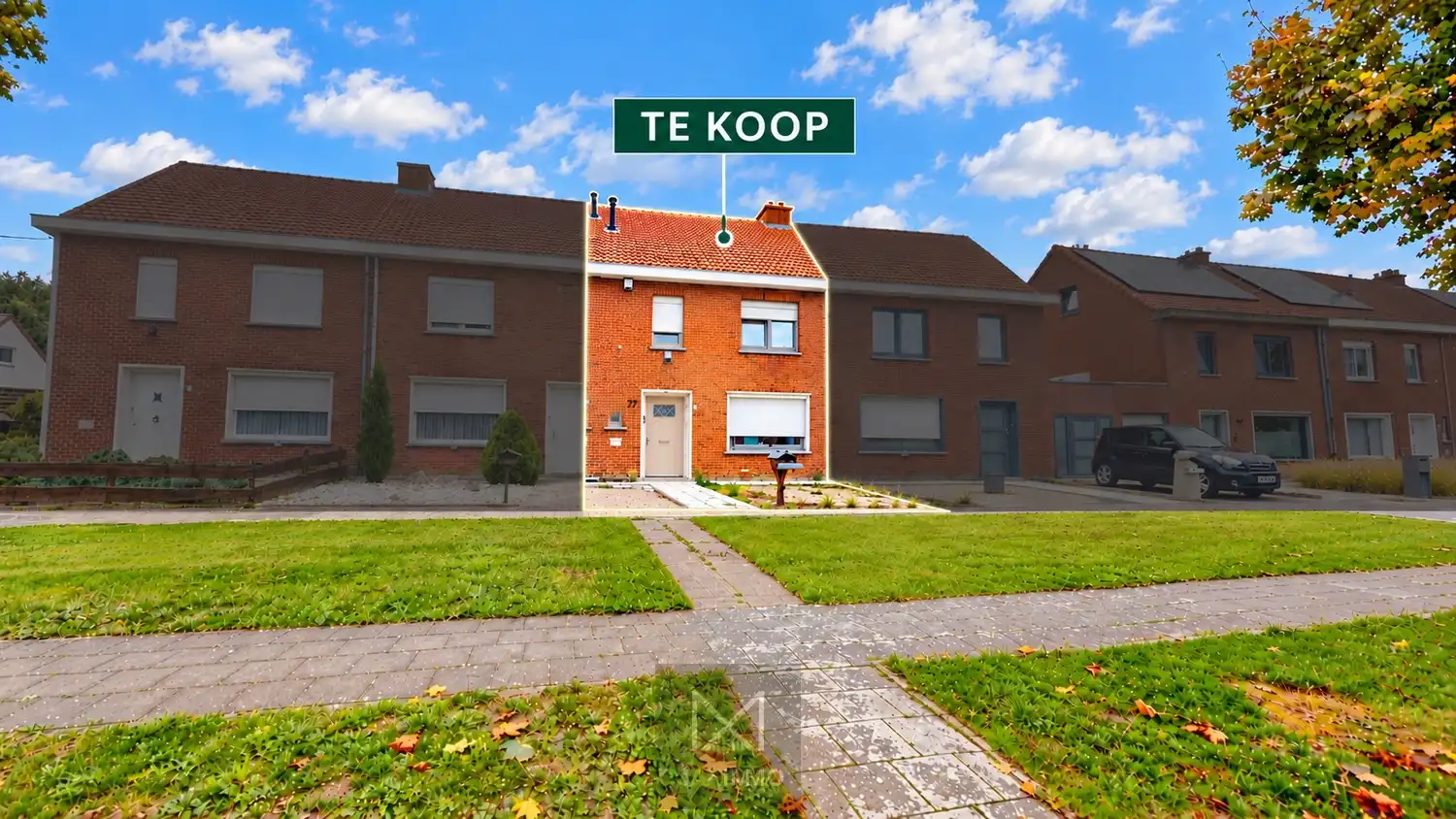 Woning met 3 slaapkamers, tuin en garage in een rustige straat in Harelbeke foto 2