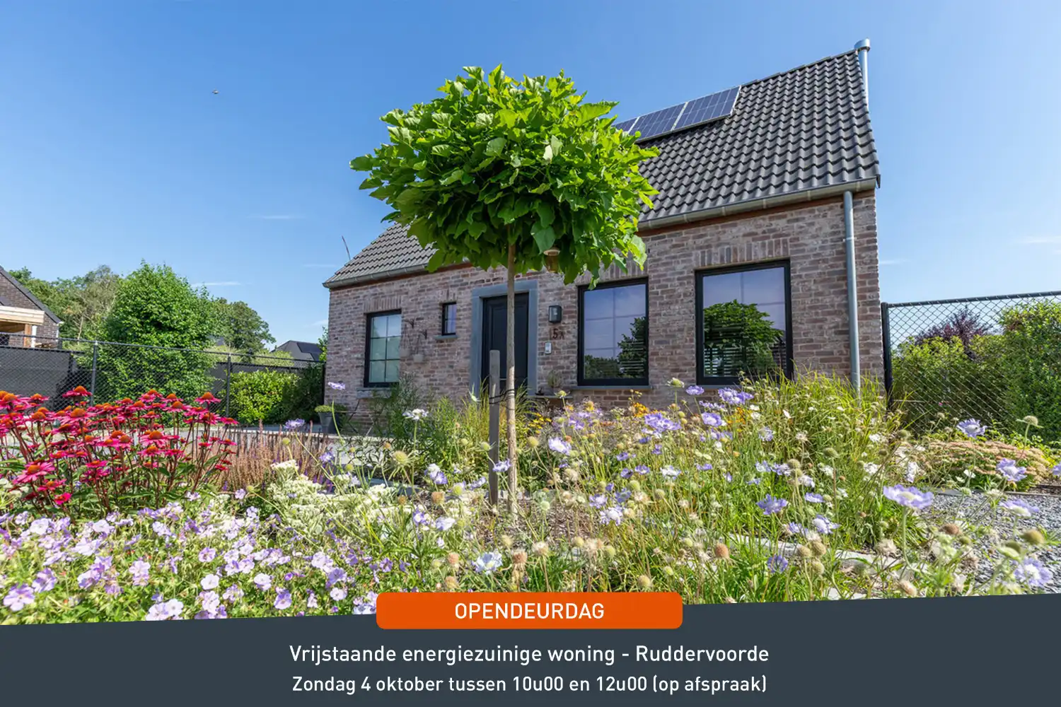 Energiezuinige prachtige woning op landelijke ligging met 3 slaapkamers en prachtige tuin! foto {{pictureIndex}}