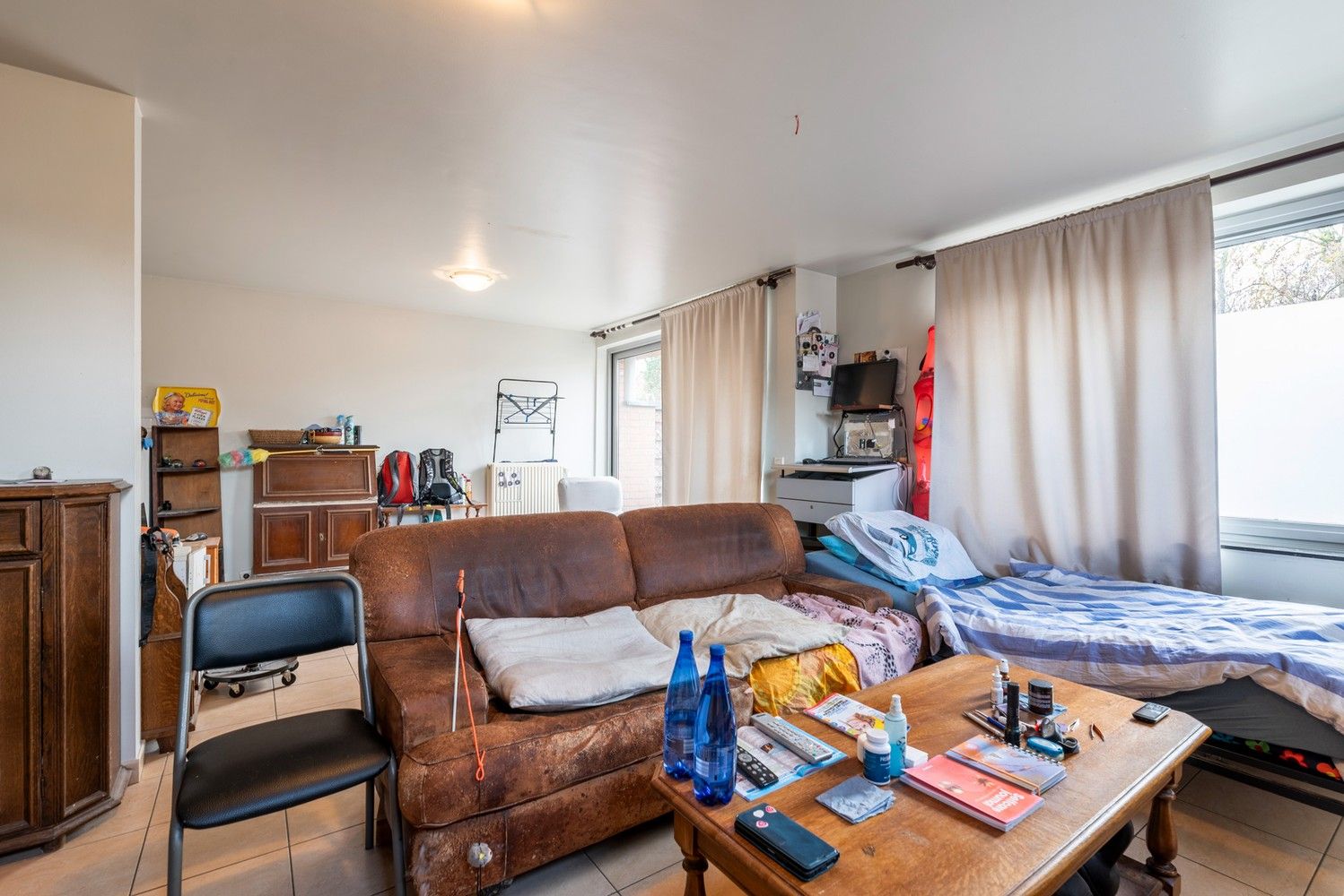 Gelijkvloers appartement met terras met tuintje ! foto 11