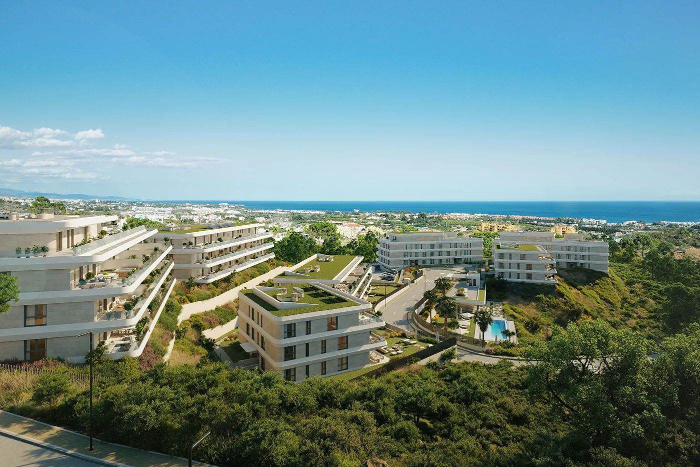 Luxe ruimte: appartementen met tuin of terras in Estepona foto 11