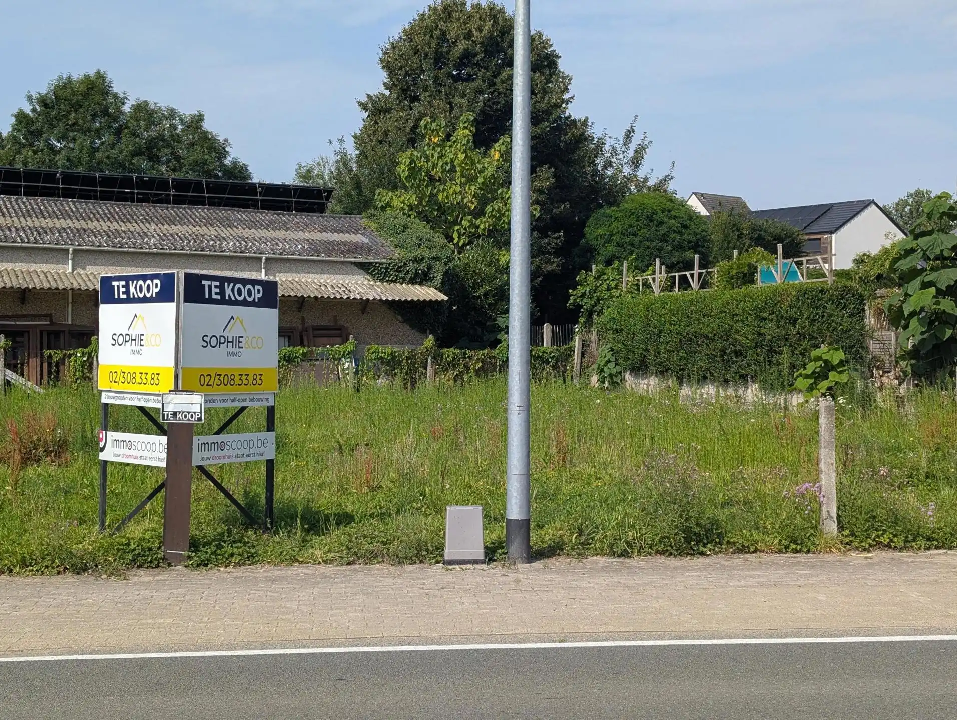 Bouwgrond voor 2 HOB of 1 grote open bebouwing foto 5