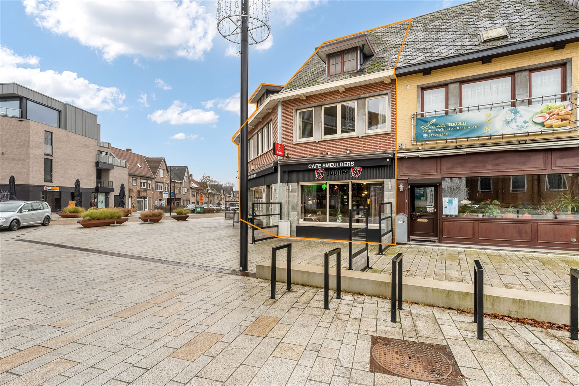 HORECA PAND MET GOEDE VISIBILITEIT EN RUIM APPARTEMENT GELEGEN P DE MARKT VAN BERINGEN foto 20