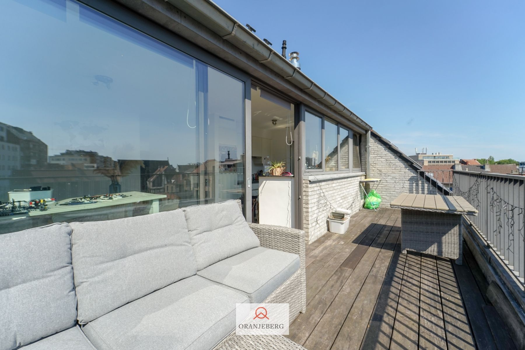 Ruim 2-slaapkamer appartement met terras centrum-Gent nabij Zuid foto 14