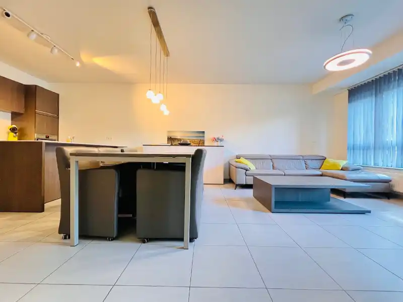 Meer dan een driekamerappartement met een ruim terras in het hart van Wenduine. foto 4