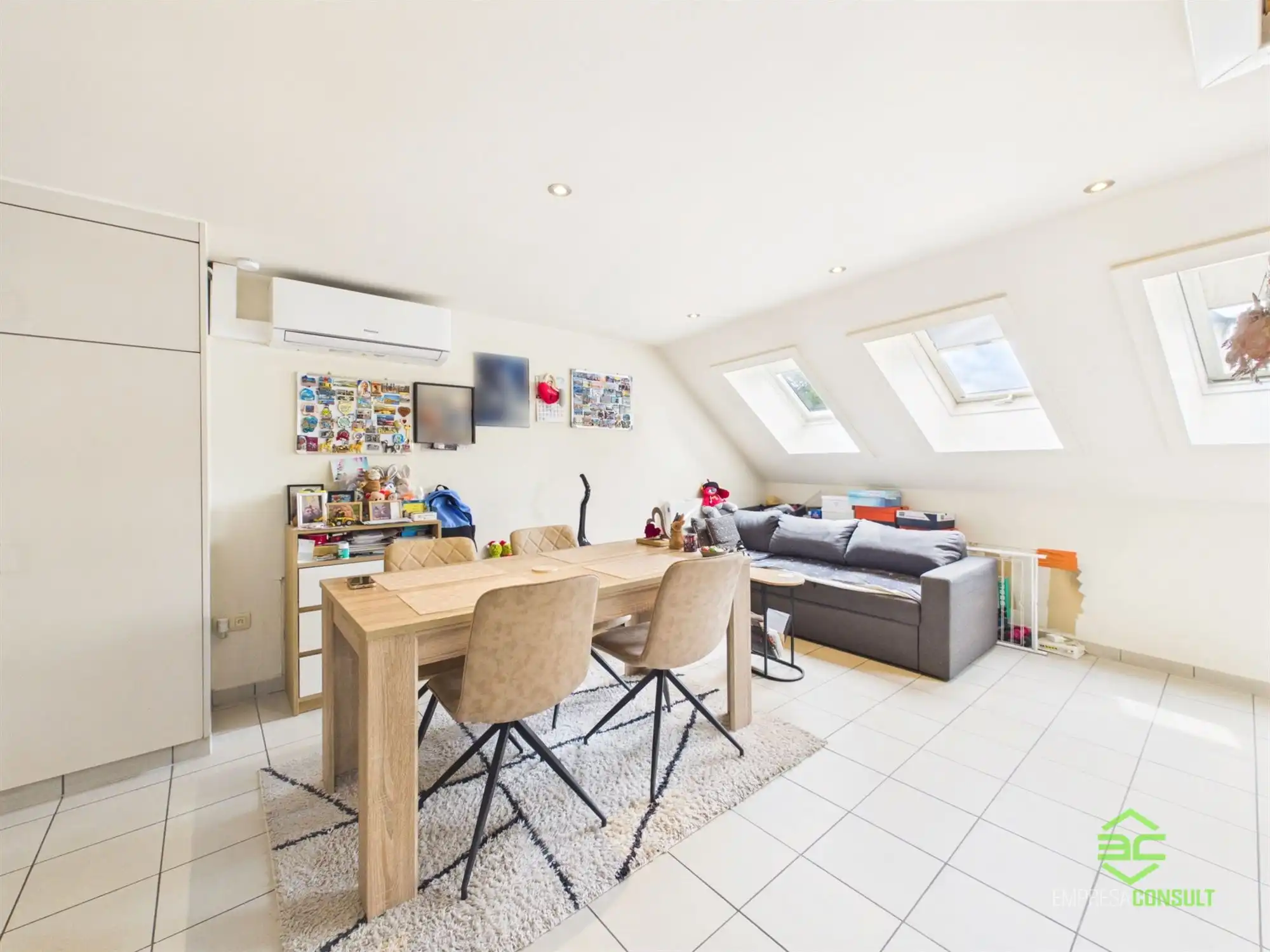 Dakappartement met 1 slpk in het stadscentrum! foto {{pictureIndex}}