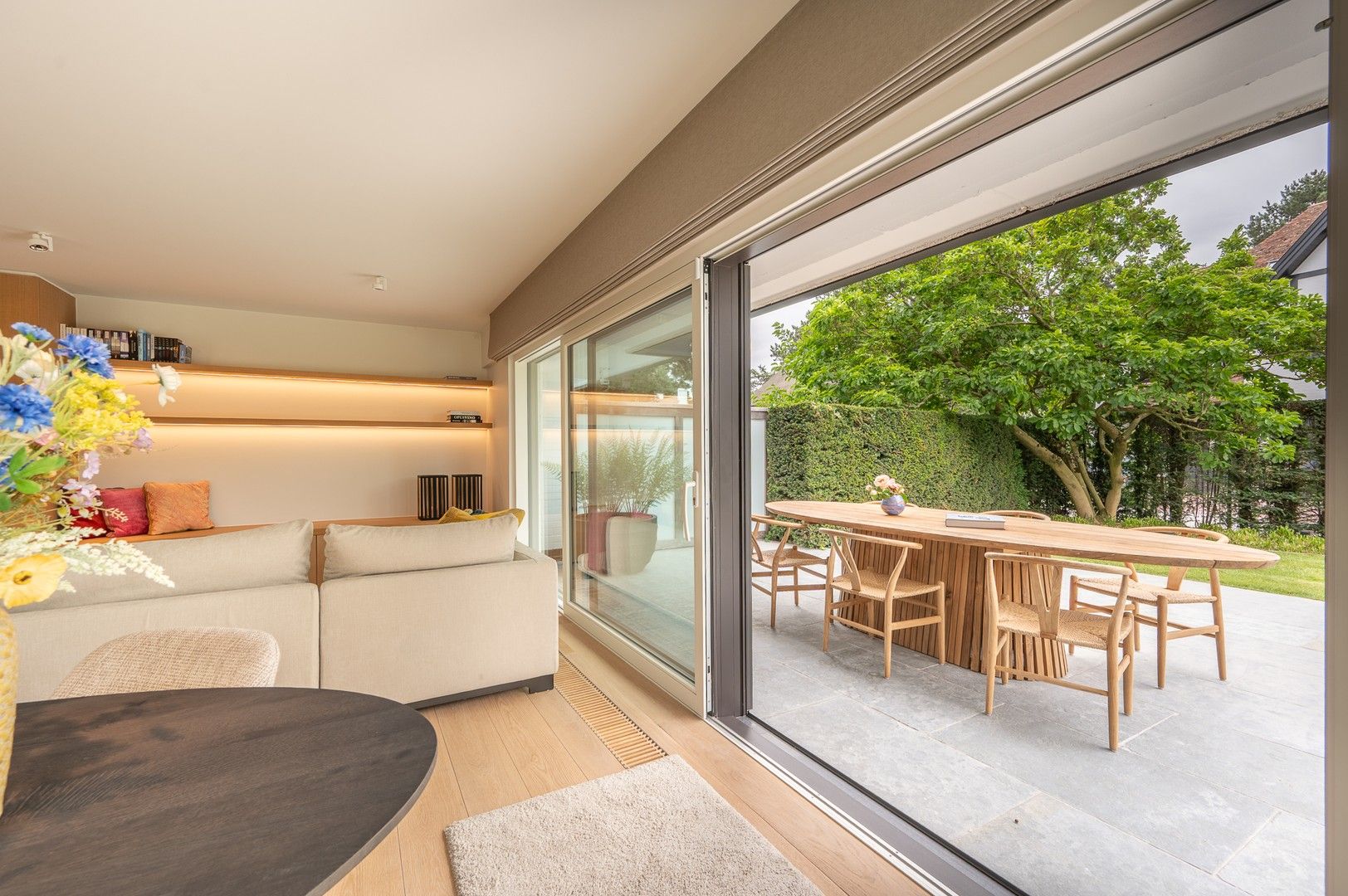 Magnifiek tuinappartement met tuin op het zuid-westen, rustig gelegen in het Zoute. foto 7