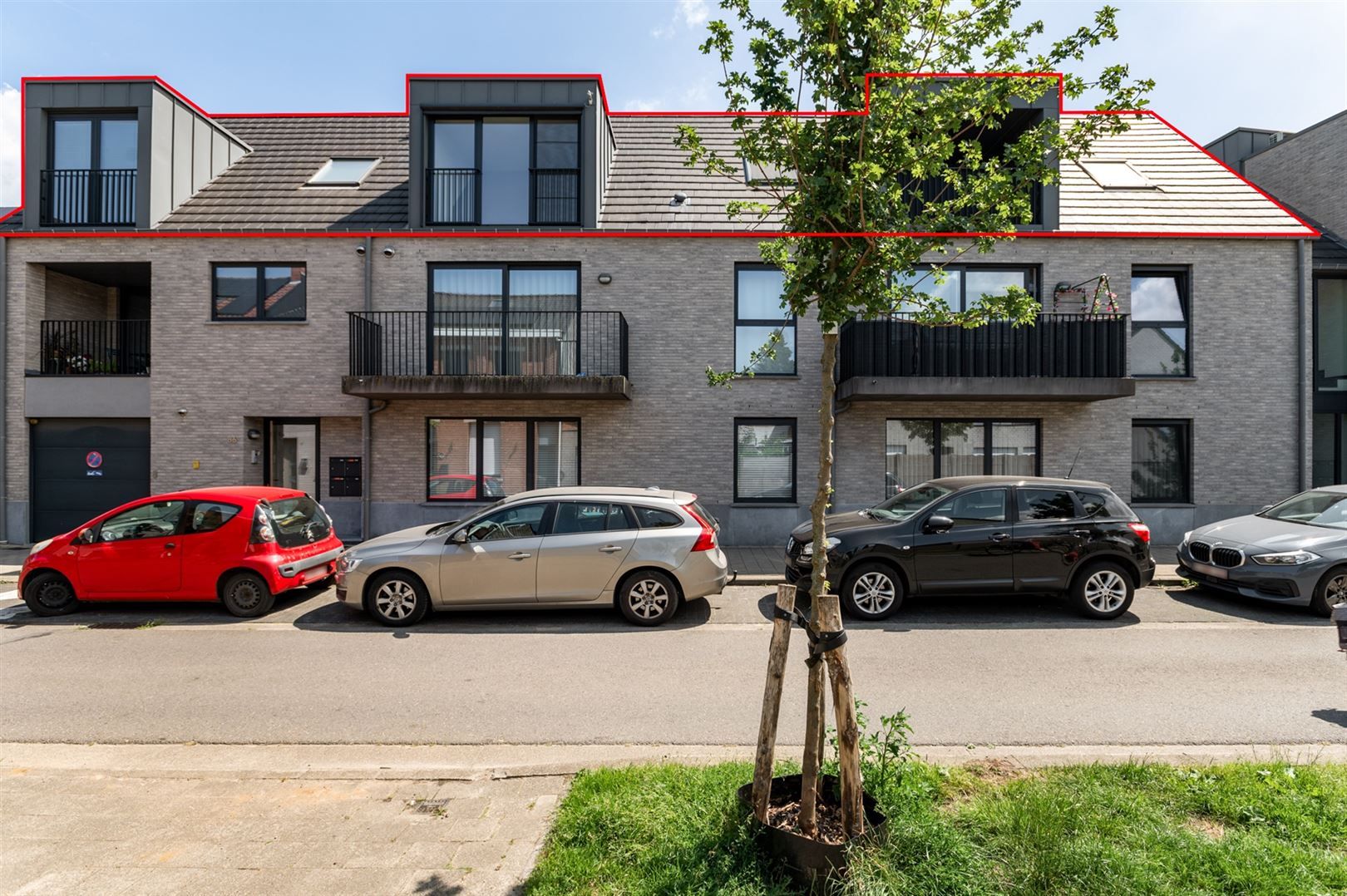Recente penthouse ca. 114m2 met inpandig terras en optionele parking. foto 16