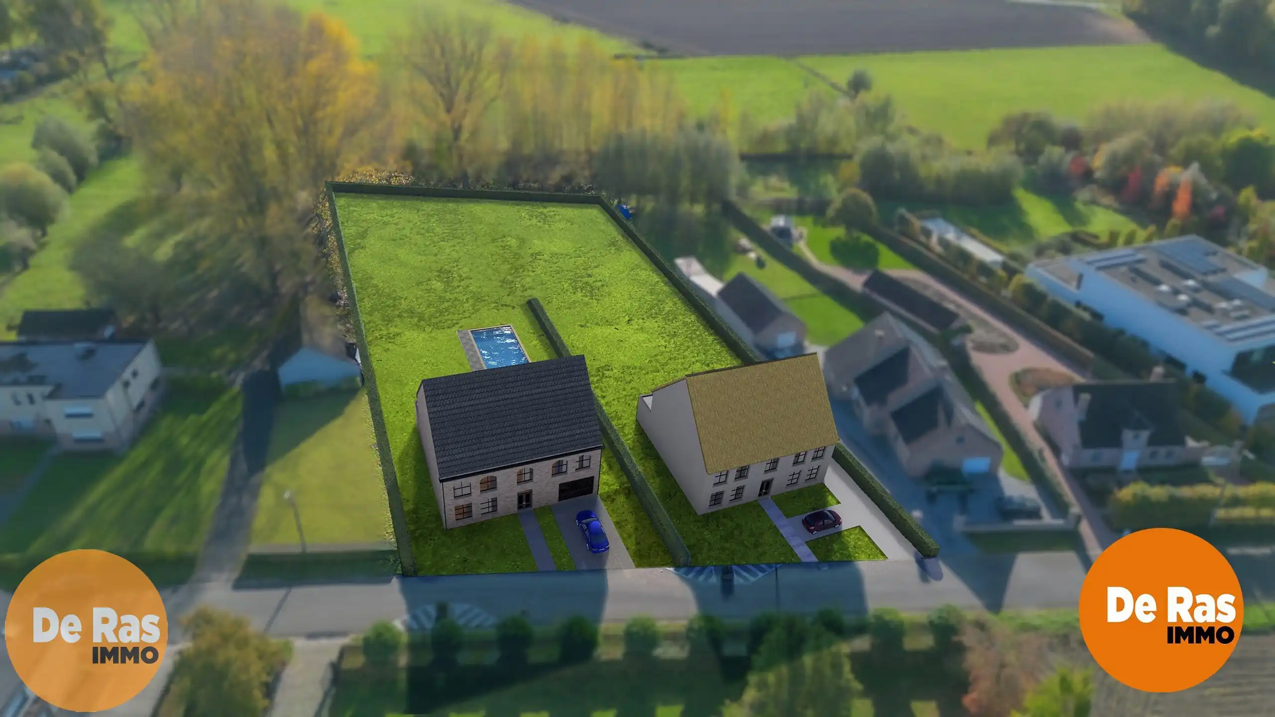 MASSEMEN– Bouwgrond voor open bebouwing, landelijke ligging! foto 3