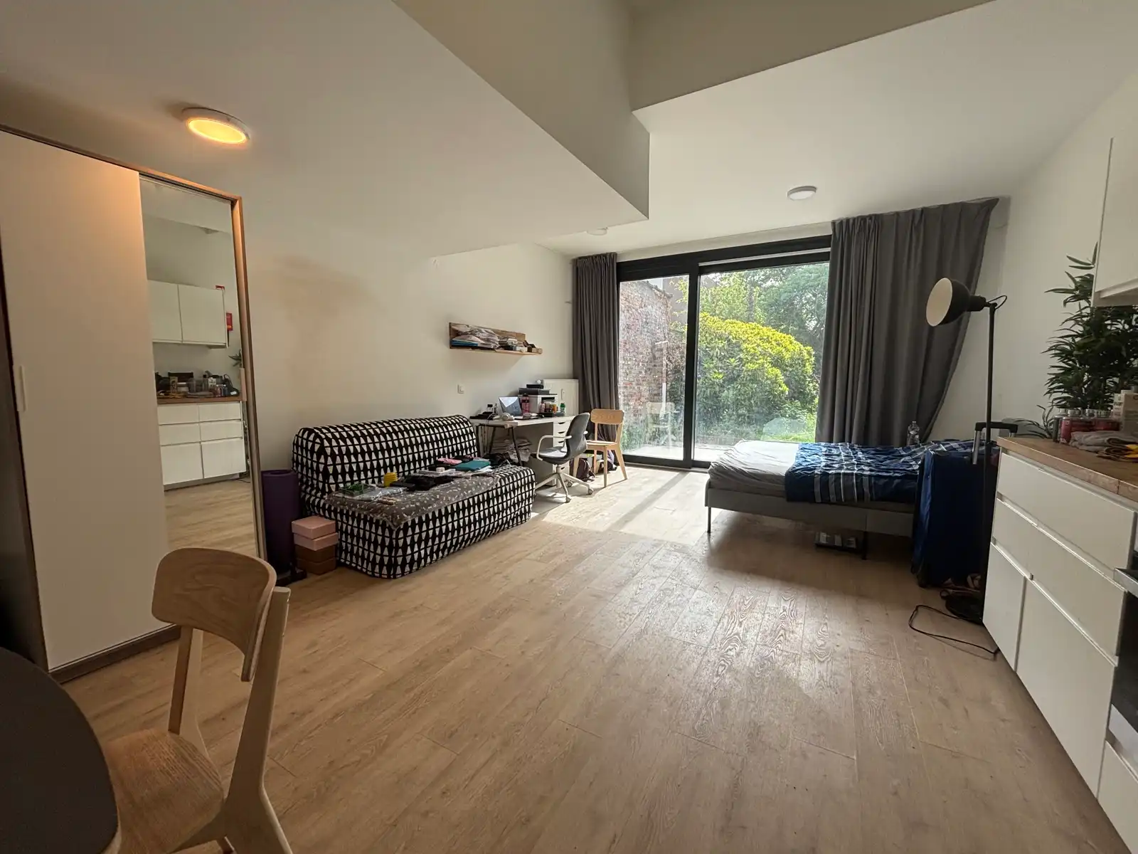 Ruime studio in studentenresidentie met tuin en terras   foto 4