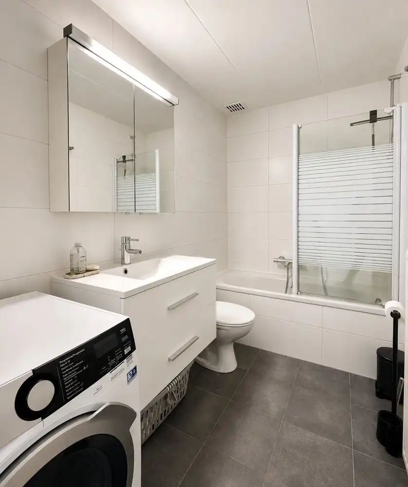 Lichtrijk en volledig instapklaar 2-slaapkamerappartement op topligging in Heverlee foto 11