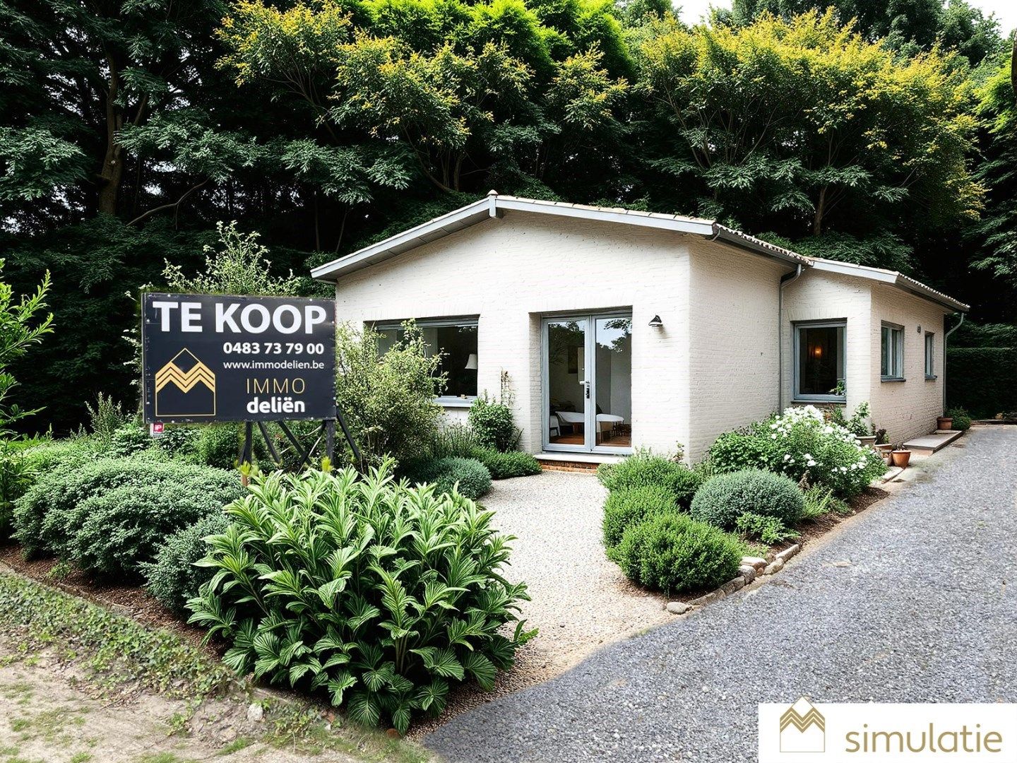 Gelijkvloerse woning in Mol met 1302m² tuin foto {{pictureIndex}}