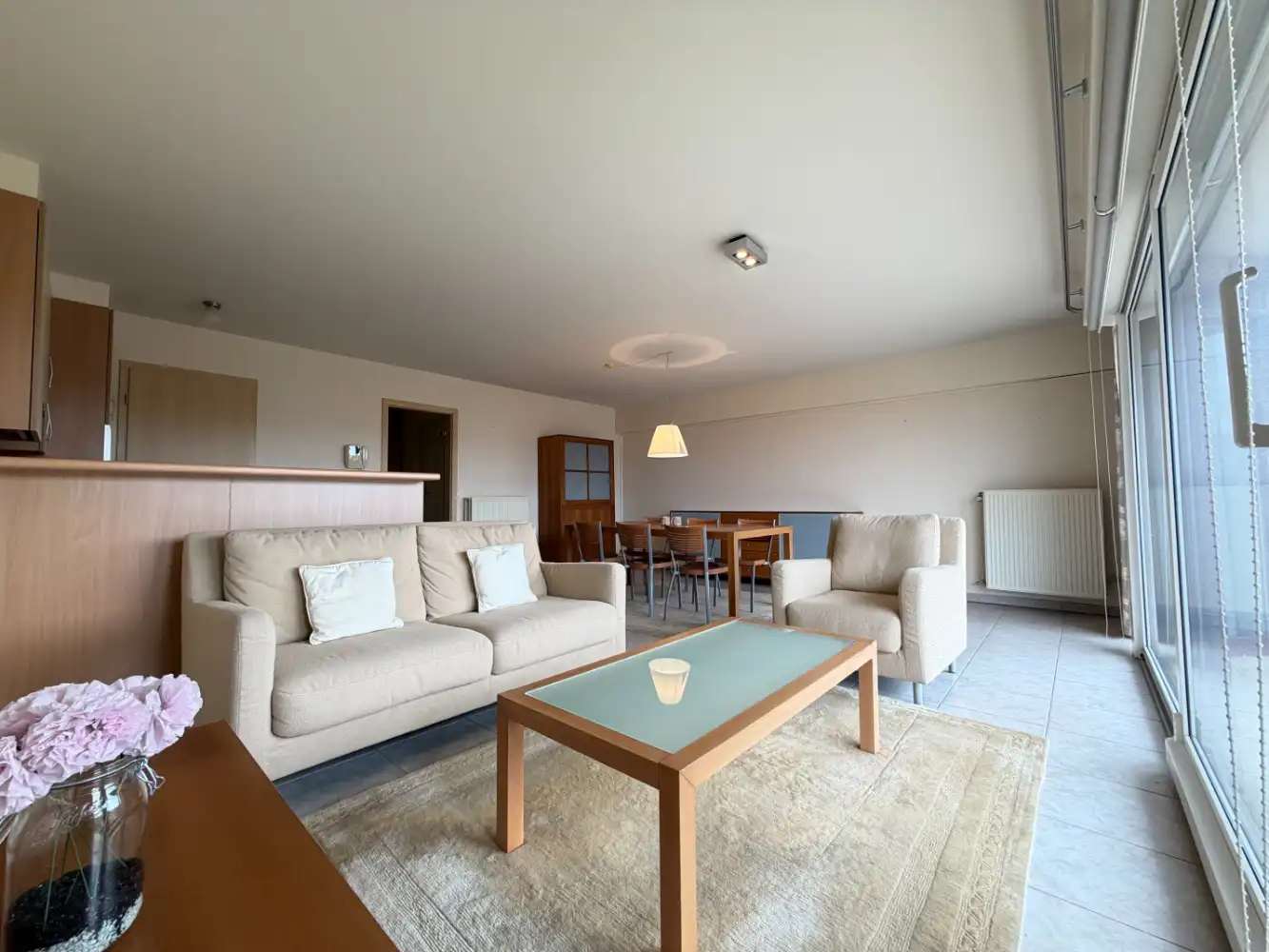 Instapklaar appartement met groot terras en twee slaapkamers. Garage bij te huren in hetzelfde gebouw. foto 6