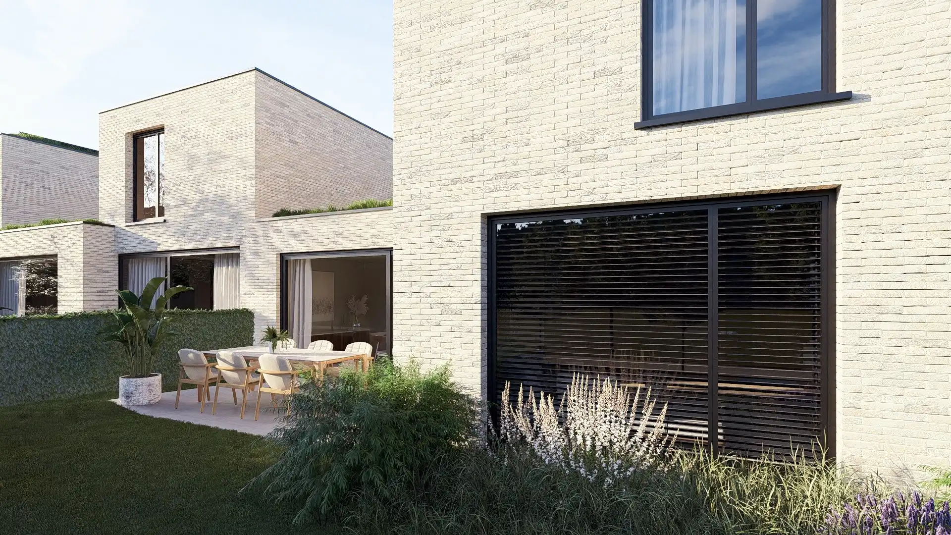 Nieuwbouwwoning op 2a65ca met 3 slpk's en overdekte carport te Maasmechelen foto 4