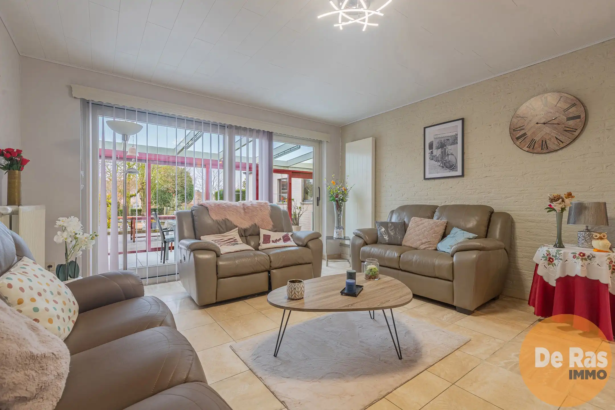 EREMBODEGEM - Gezinswoning met 3 slpk, garage en ruime tuin! foto 4