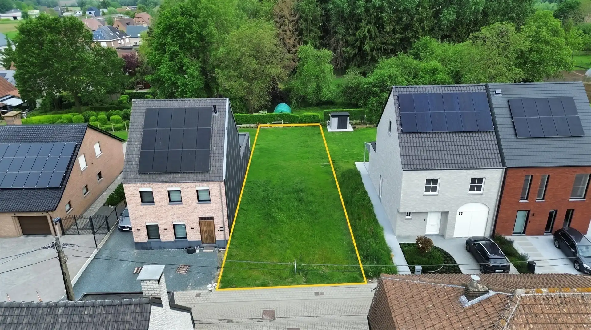 Bouwgrond in een doodlopende straat te Baardegem foto 3