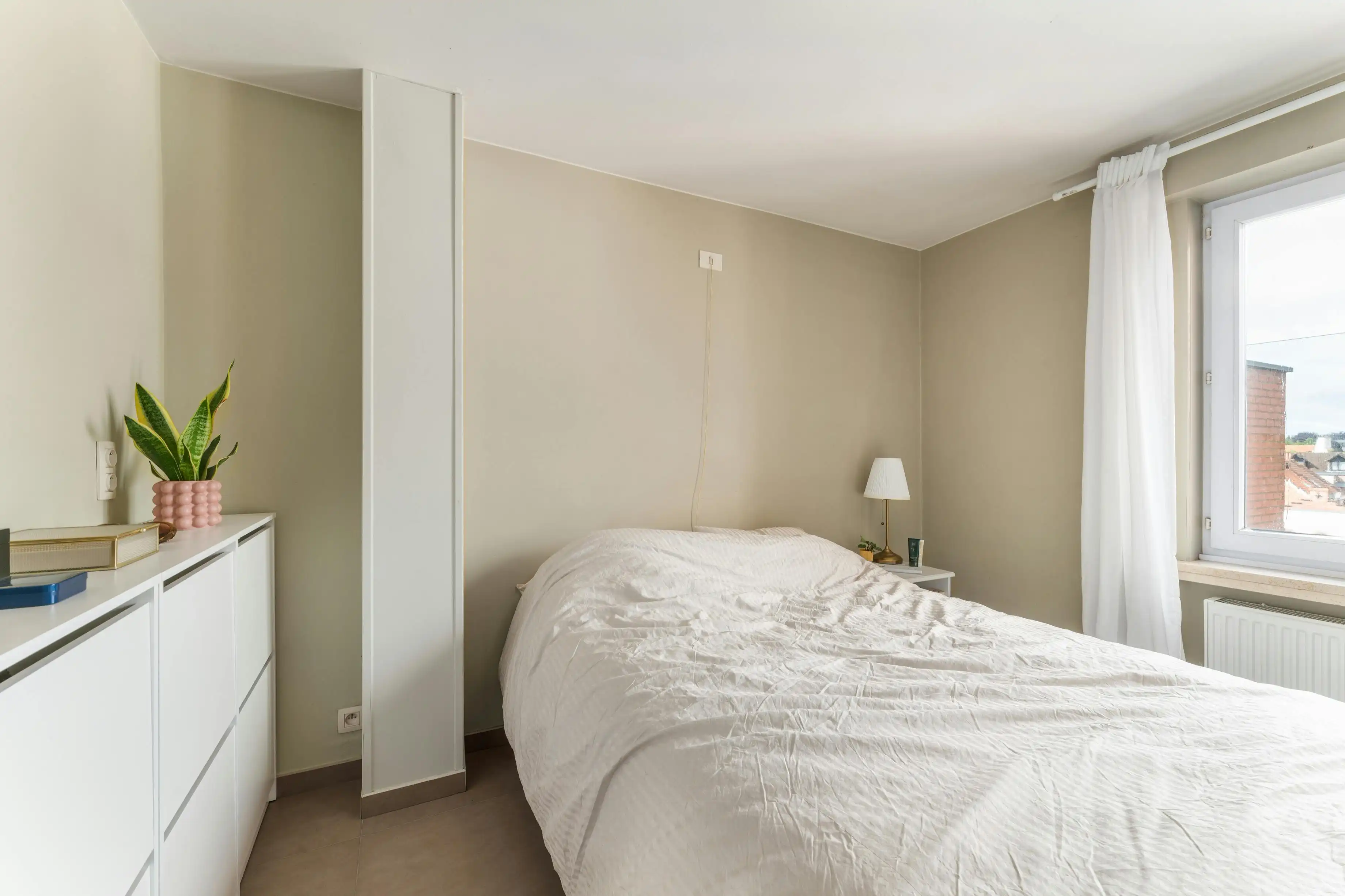 Dakappartement (81m²) met 1 slaapkamer in centrum Roeselare foto 11