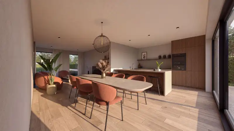 NIEUWBOUWWONING OP 821m2 foto 3