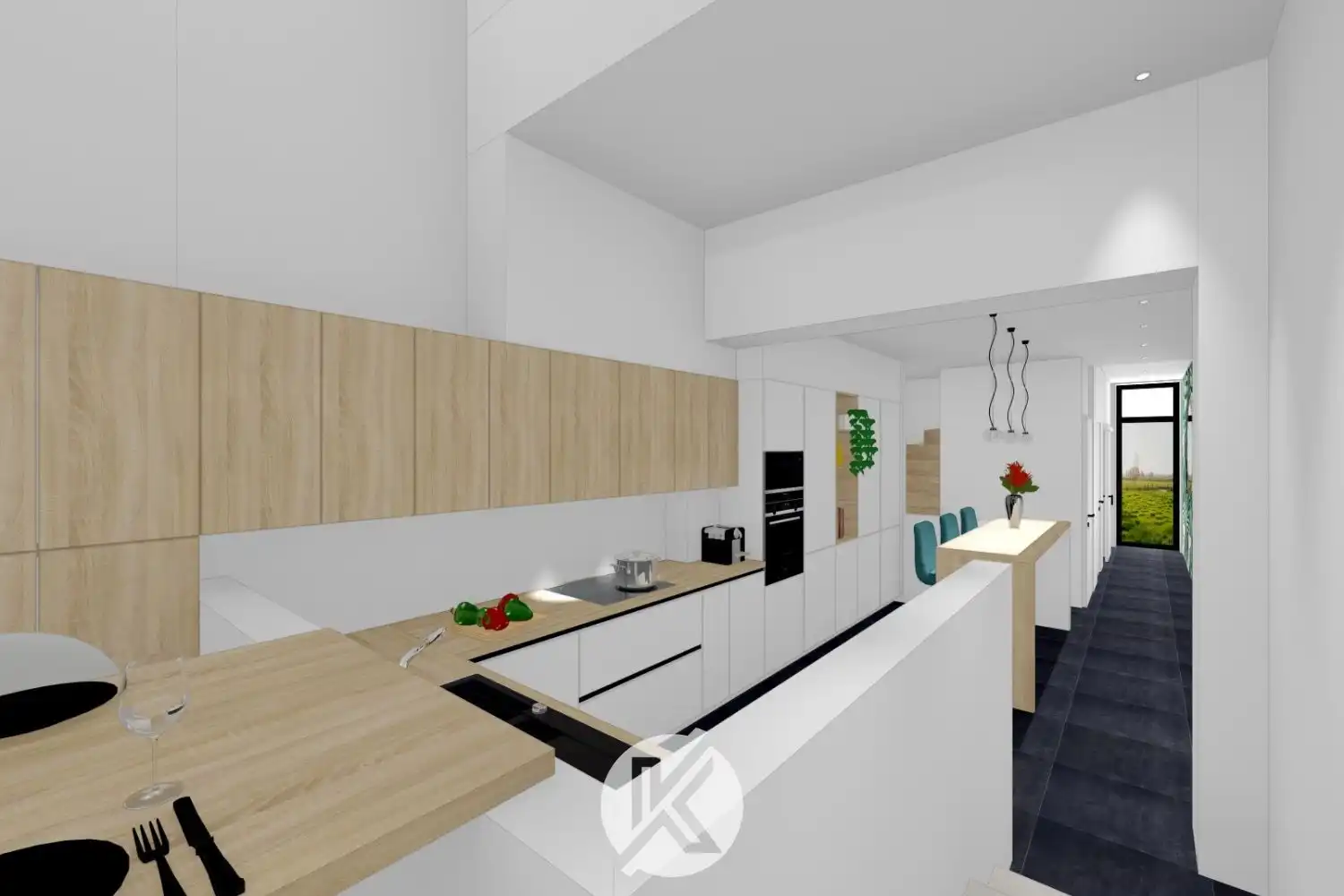 Renovatieproject nabij Geraardsbergen foto 5