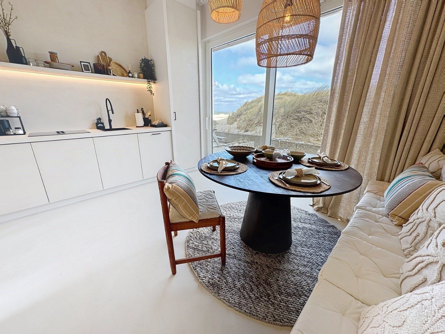 Prachtig appartement met 1 slaapkamer gelegen in de duinen foto 4