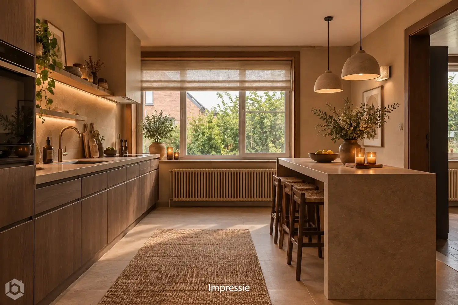 Handelspand met woonst en app. op toplocatie te Putte foto 46