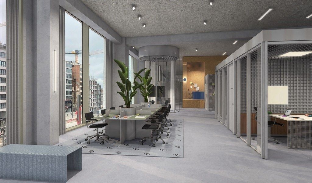 SQ Antwerp Tower - Luxueuze gemeubelde kantoren met diensten foto 11