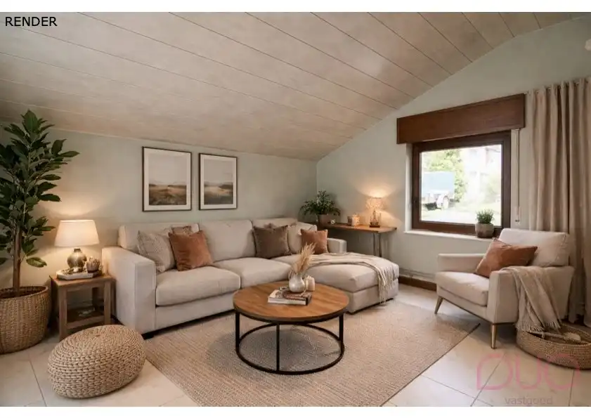 Hoofdfoto van de publicatie: Gelijkvloerse &nbsp;woning met 1 slaapkamer (optioneel 2) met achterliggend 1 ruime garage nabij het centrum van Tongeren