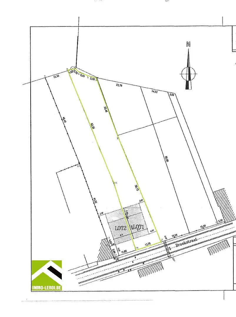Perceel bouwgrond met diepe tuin - landelijk gelegen in Borgloon-Jesseren foto 2